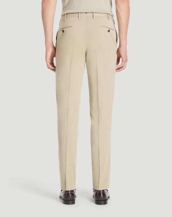 Pantaloni Torino Pantaloni Slim in cotone batavia Novità