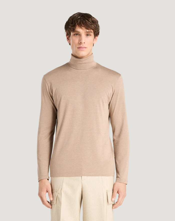 Pantaloni Torino Maglia in jersey di cotone e seta Sconto