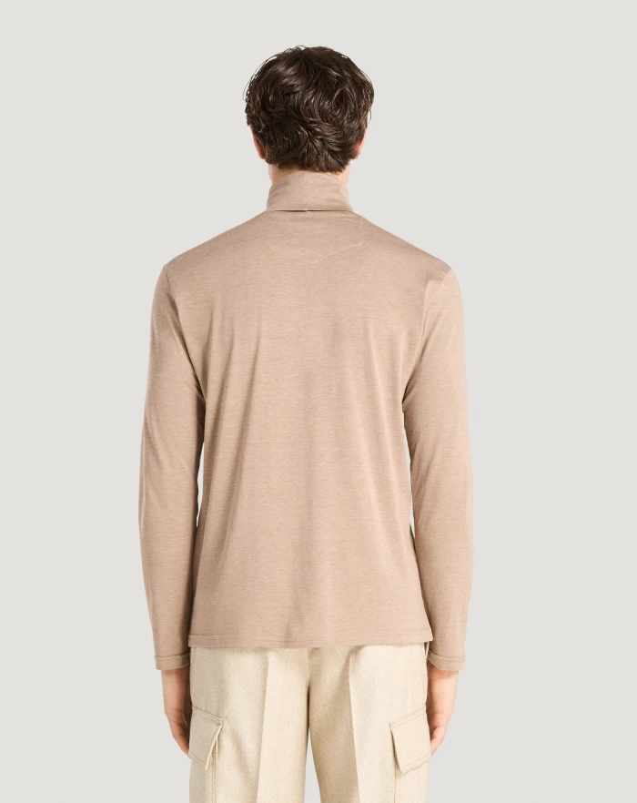 Pantaloni Torino Maglia in jersey di cotone e seta Sconto