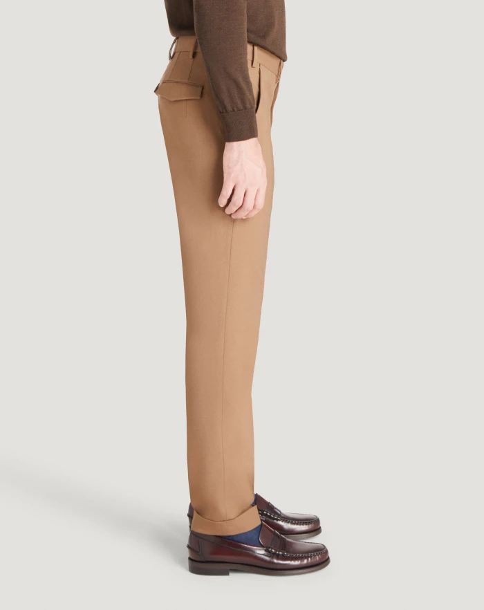 Pantaloni Torino Pantaloni Master in lana batavia Saldi