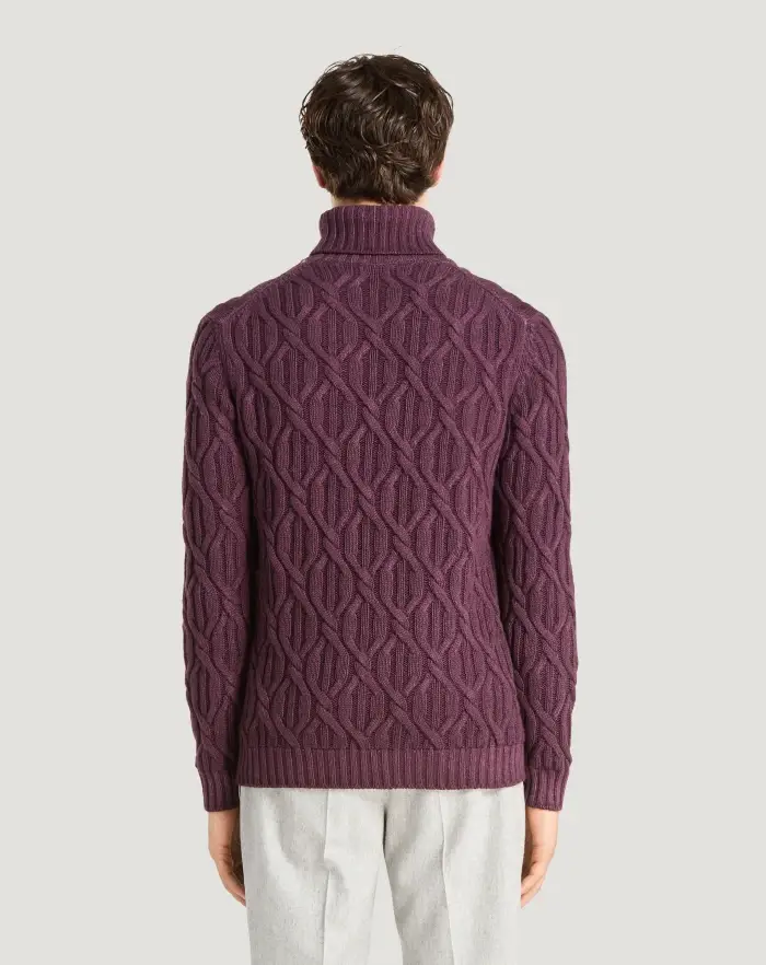 Pantaloni Torino Maglia dolcevita in lana e cachemire Offerte