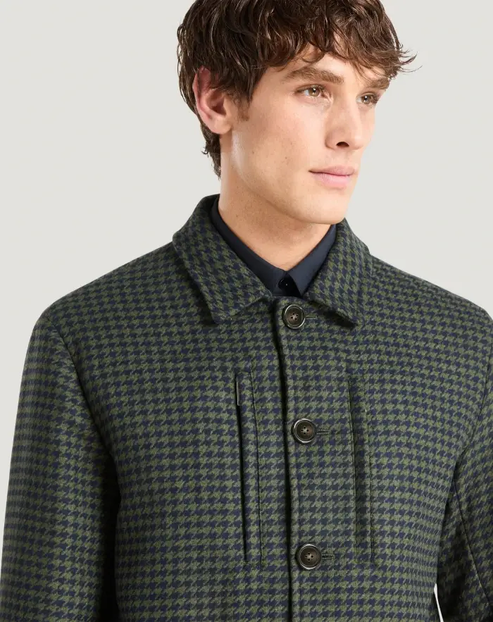 Pantaloni Torino Giacca in drap pied-de-poule Vendita Calda