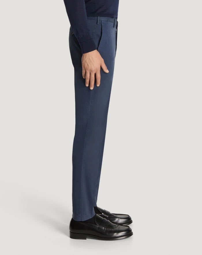 Pantaloni Torino Pantaloni Skinny in cotone batavia Vendita Economica