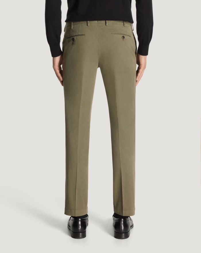 Pantaloni Torino Pantaloni Skinny in cotone batavia I Più Venduti
