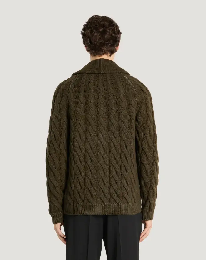 Pantaloni Torino Cardigan in lana e cachemire Vendite Flash