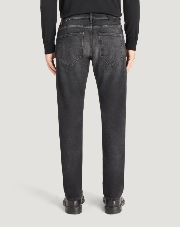 Pantaloni Torino Jeans Breakbeat in black denim double Sottocosto