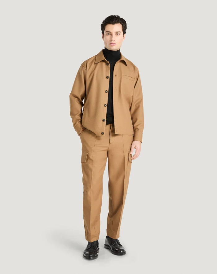 Pantaloni Torino Maglia dolcevita in lana Italy