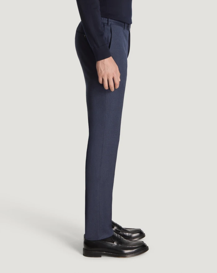 Pantaloni Torino Pantaloni Slim in flanella In Linea