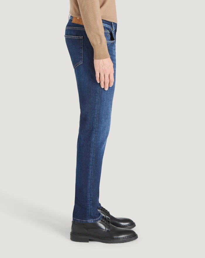 Pantaloni Torino Jeans Swing in denim di cotone stretch Promozione
