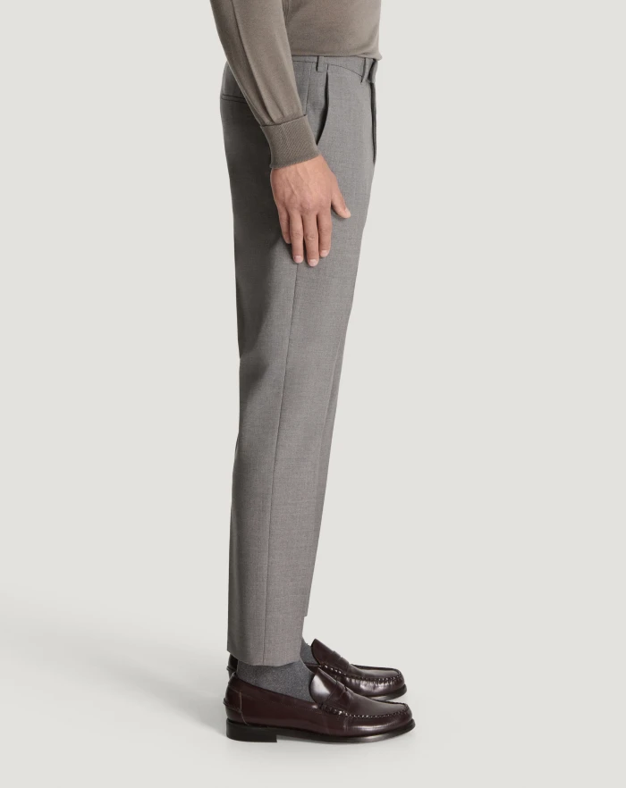 Pantaloni Torino Pantaloni Dieci in batavia di lana Pezzi Unici