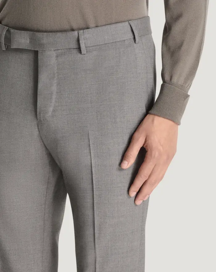 Pantaloni Torino Pantaloni Dieci in batavia di lana Pezzi Unici