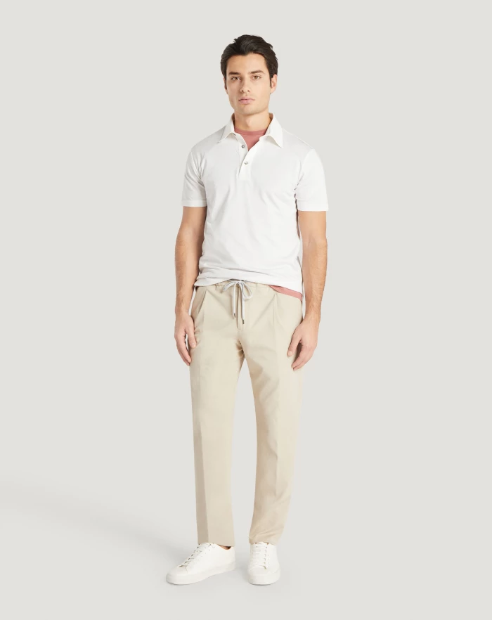 Pantaloni Torino Pantaloni Soft in jersey stretch Prezzo Ridotto