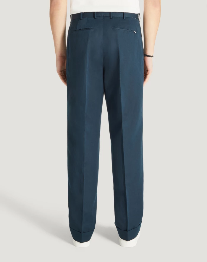 Pantaloni Torino Pantaloni Quindici in cotone e lino Grande vendita