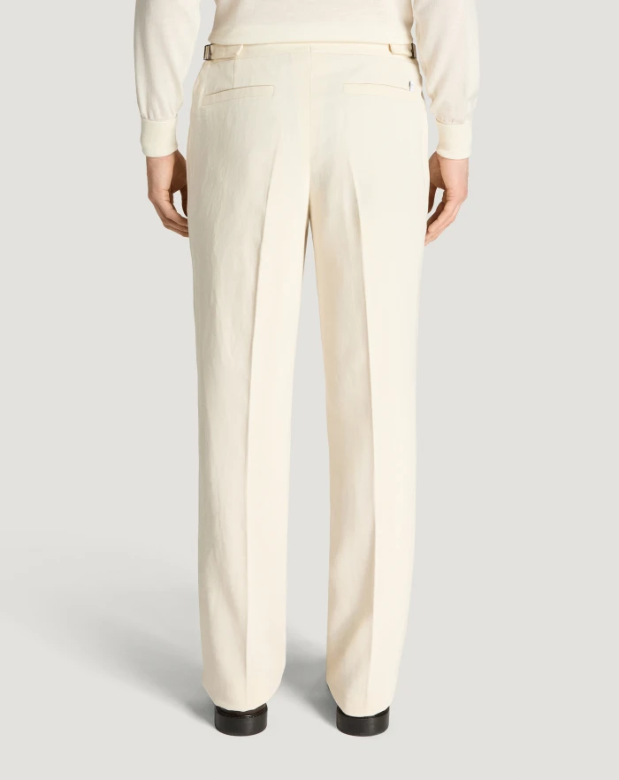 Pantaloni Torino Pantaloni Sedici in bull di cotone e lino Outlet
