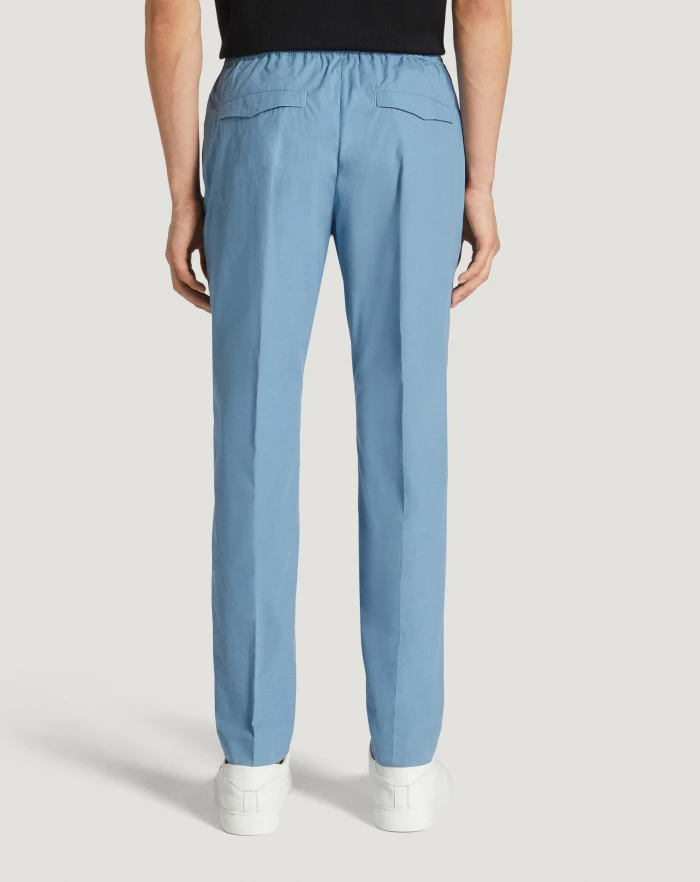 Pantaloni Torino Pantaloni Omega in popeline stretch Saldi