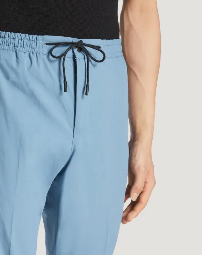 Pantaloni Torino Pantaloni Omega in popeline stretch Saldi