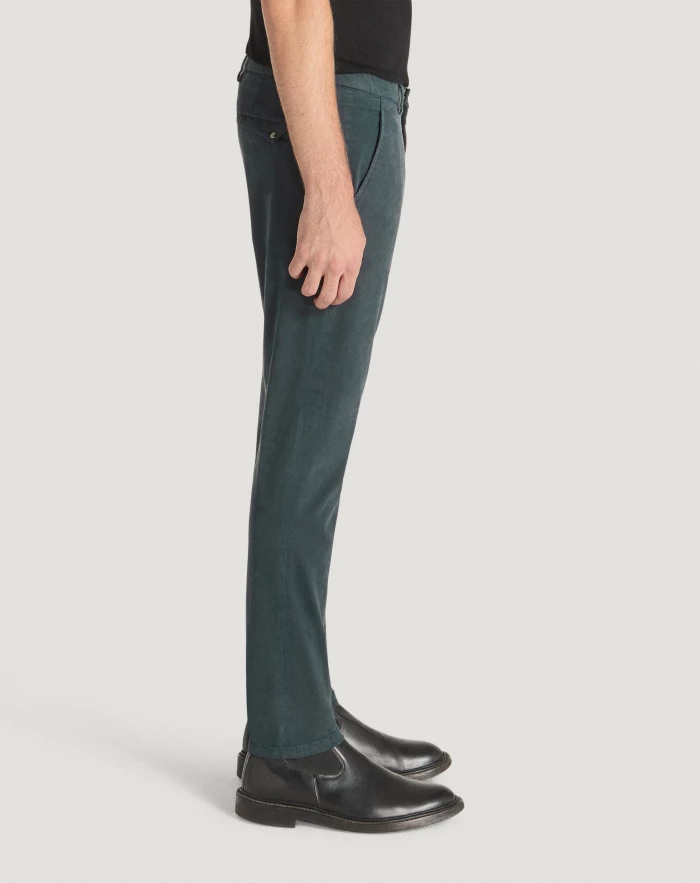 Pantaloni Torino Pantaloni Wonder in satin stretch Offerte