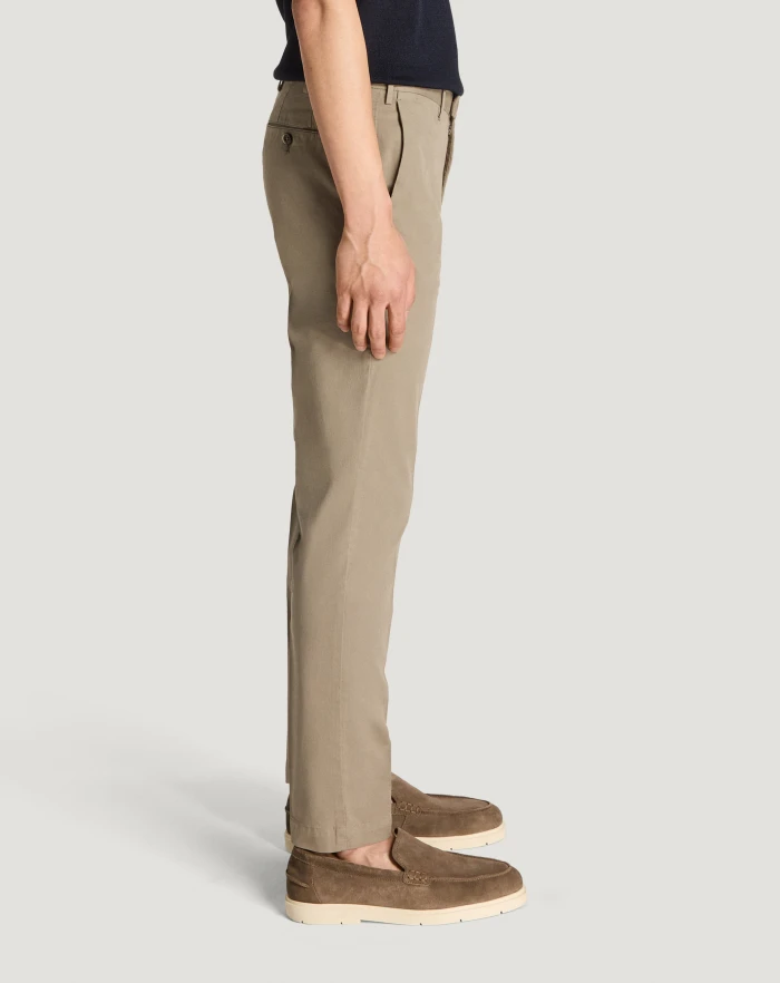 Pantaloni Torino Pantaloni Skinny in gabardina stretch Vendita Calda
