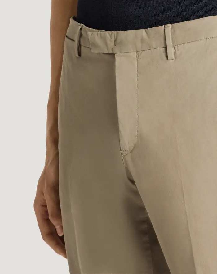 Pantaloni Torino Pantaloni Skinny in gabardina stretch Vendita Calda