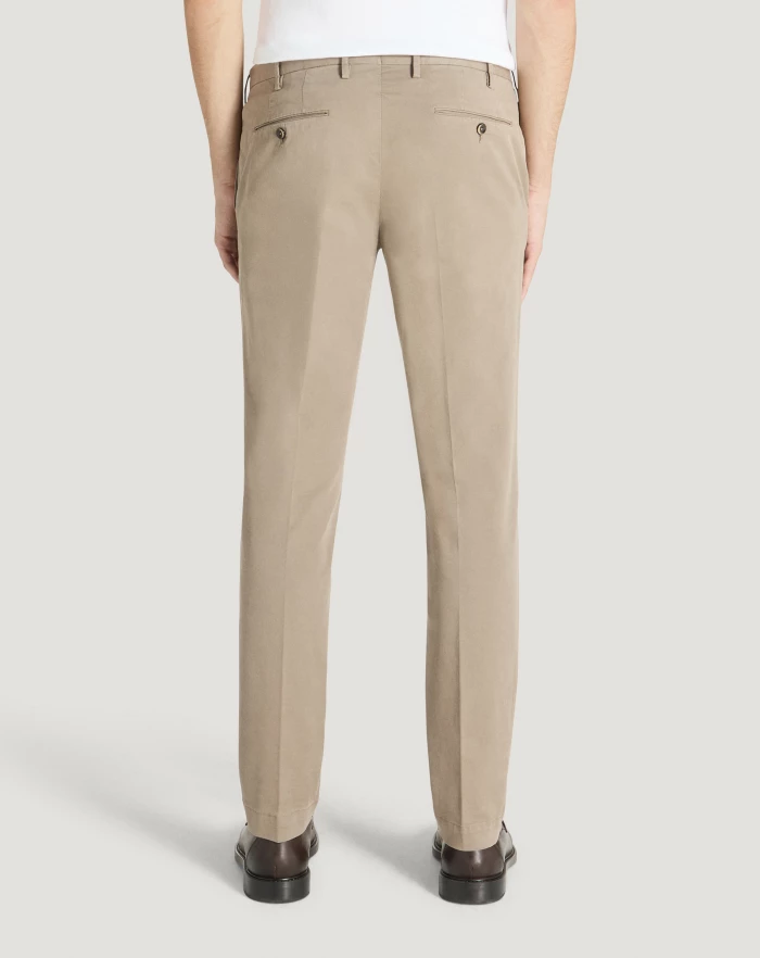 Pantaloni Torino Pantaloni Skinny in cotone batavia Vendita Economica