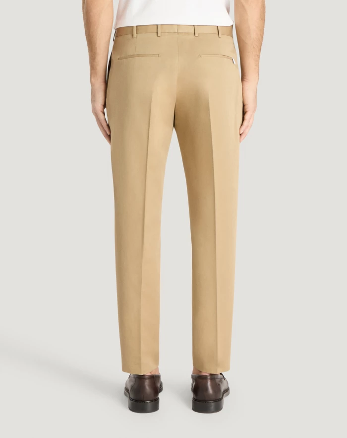 Pantaloni Torino Pantaloni Rebel in gabardina di cotone e lino Vendite Flash