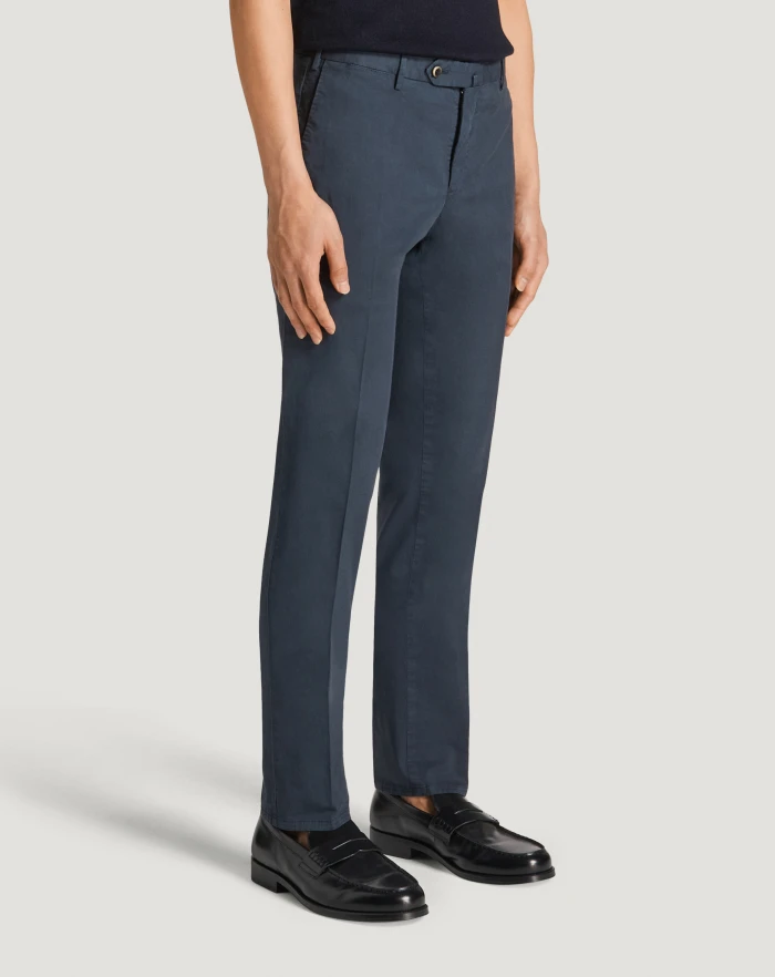 Pantaloni Torino Pantaloni Slim in gabardina stretch Moda