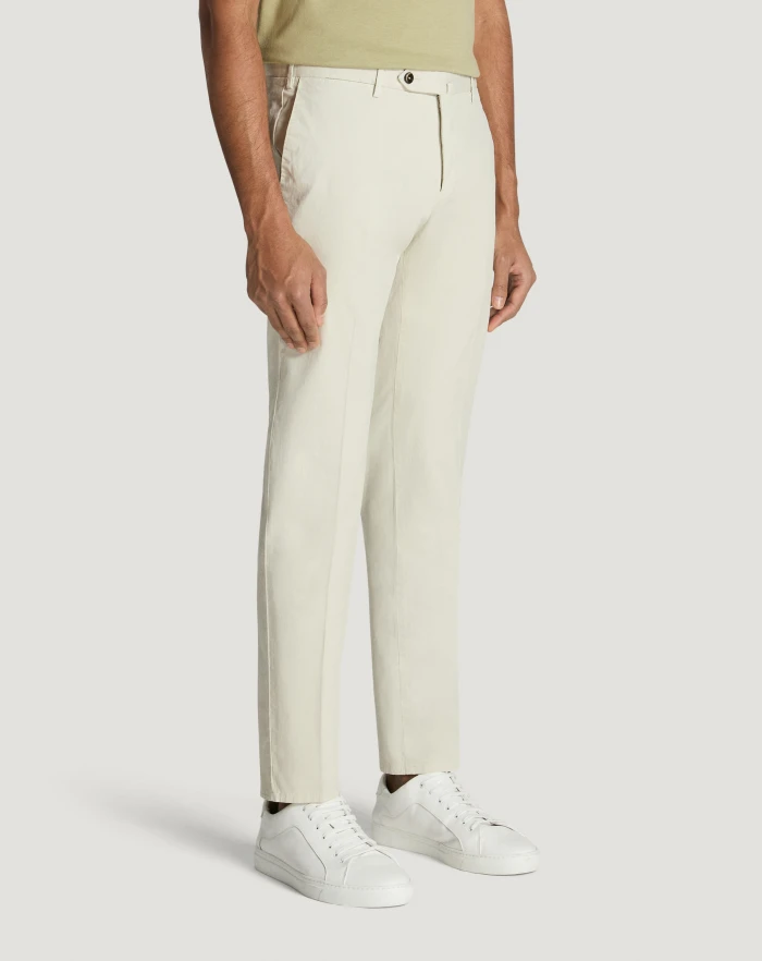 Pantaloni Torino Pantaloni Slim in gabardina stretch Italy