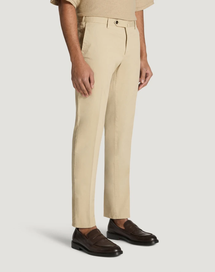 Pantaloni Torino Pantaloni Slim in gabardina stretch Nuovo