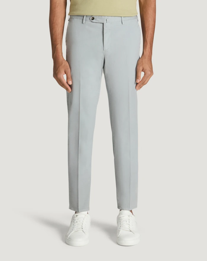 Pantaloni Torino Pantaloni Slim in gabardina stretch Spedizione Gratuita