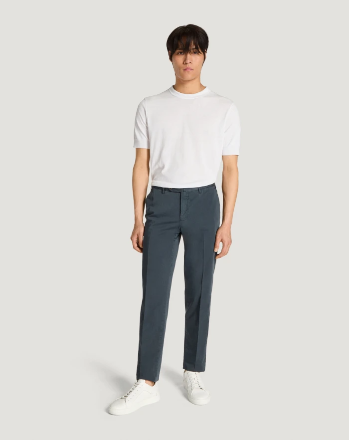 Pantaloni Torino Pantaloni Slim in silkochino Negozi Online