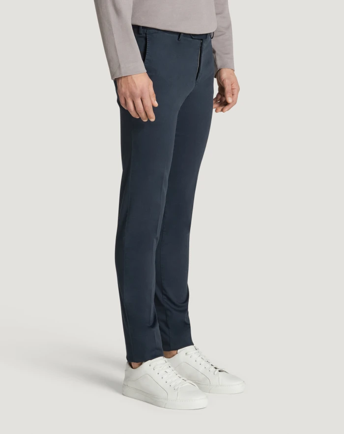 Pantaloni Torino Pantaloni Superslim in tricotina stretch Consegna Veloce