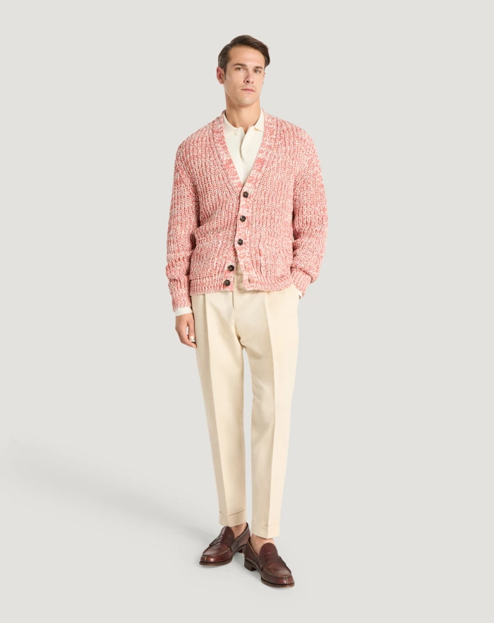 Pantaloni Torino Pantaloni Rebel in gabardina di cotone e lino Fino Al -60%