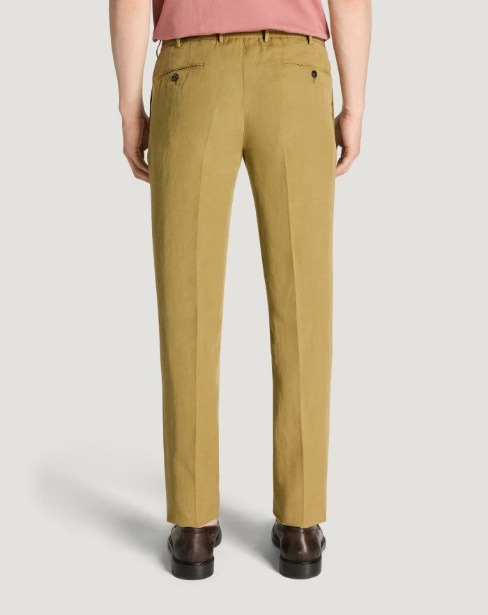 Pantaloni Torino Pantaloni Slim in cotone e lino batavia Convenienza