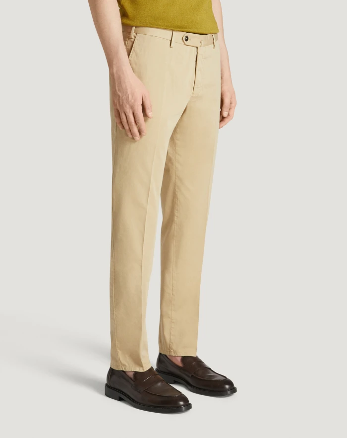 Pantaloni Torino Pantaloni Slim in silkochino Sconto