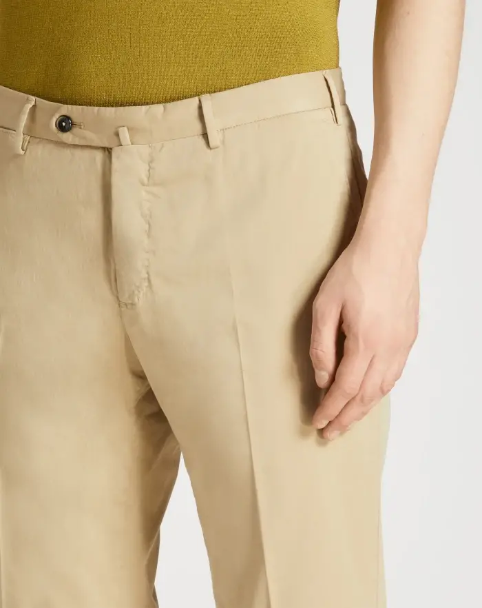 Pantaloni Torino Pantaloni Slim in silkochino Sconto