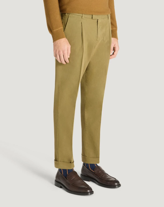 Pantaloni Torino Pantaloni Rebel in gabardina stretch Offerta