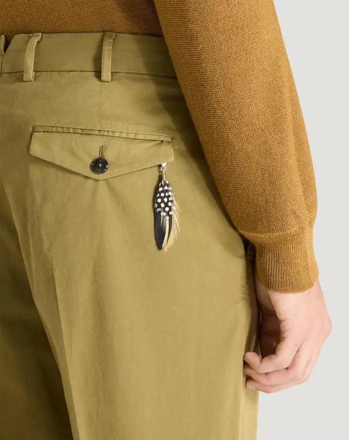 Pantaloni Torino Pantaloni Rebel in gabardina stretch Offerta