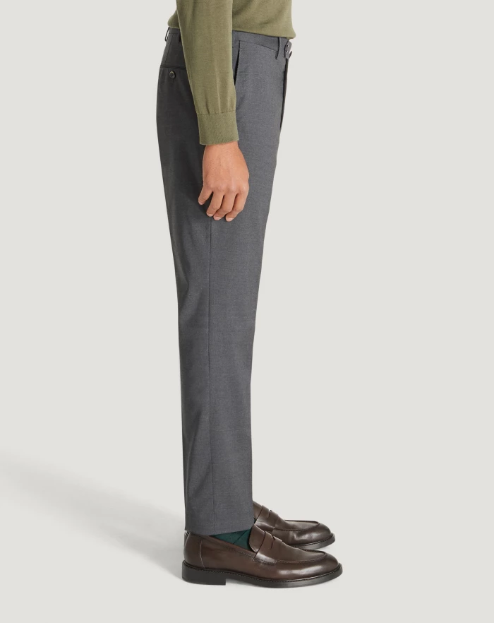Pantaloni Torino Pantaloni Slim in lana four season Online