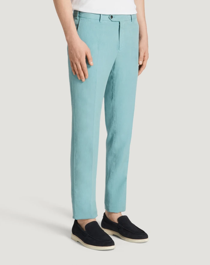 Pantaloni Torino Pantaloni Slim in cotone e lino batavia Discount Store per i nuovi prodotti