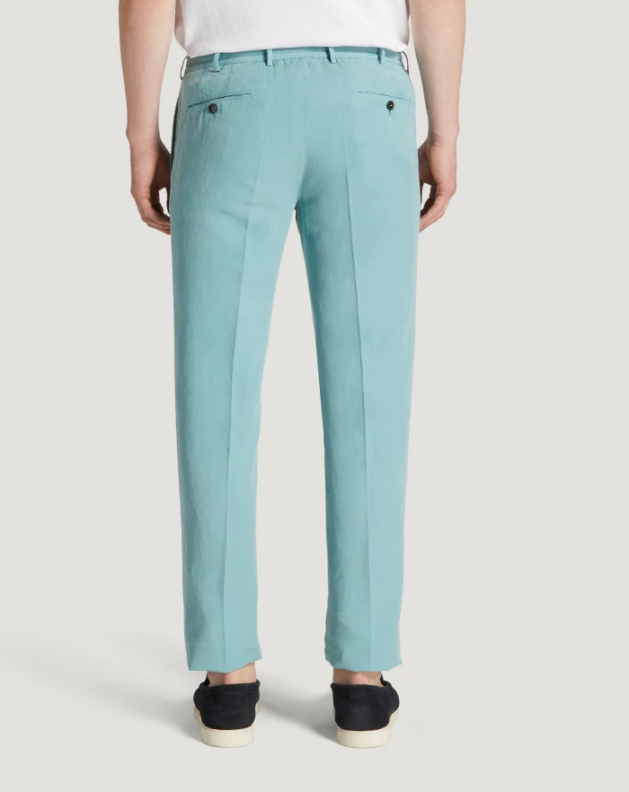 Pantaloni Torino Pantaloni Slim in cotone e lino batavia Discount Store per i nuovi prodotti