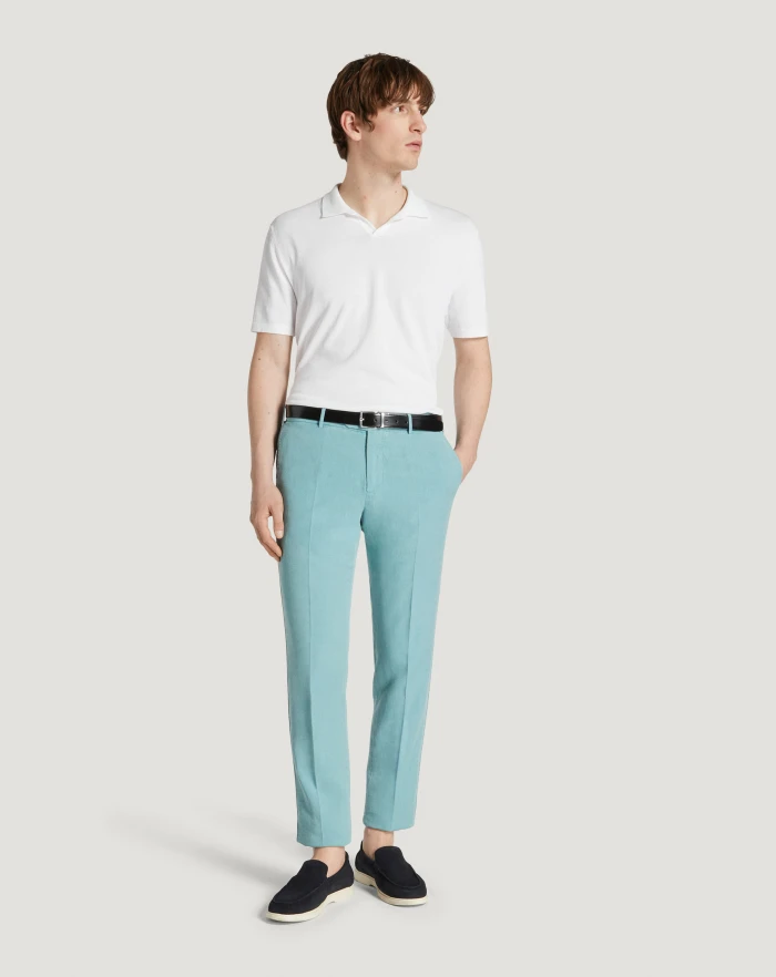 Pantaloni Torino Pantaloni Slim in cotone e lino batavia Discount Store per i nuovi prodotti
