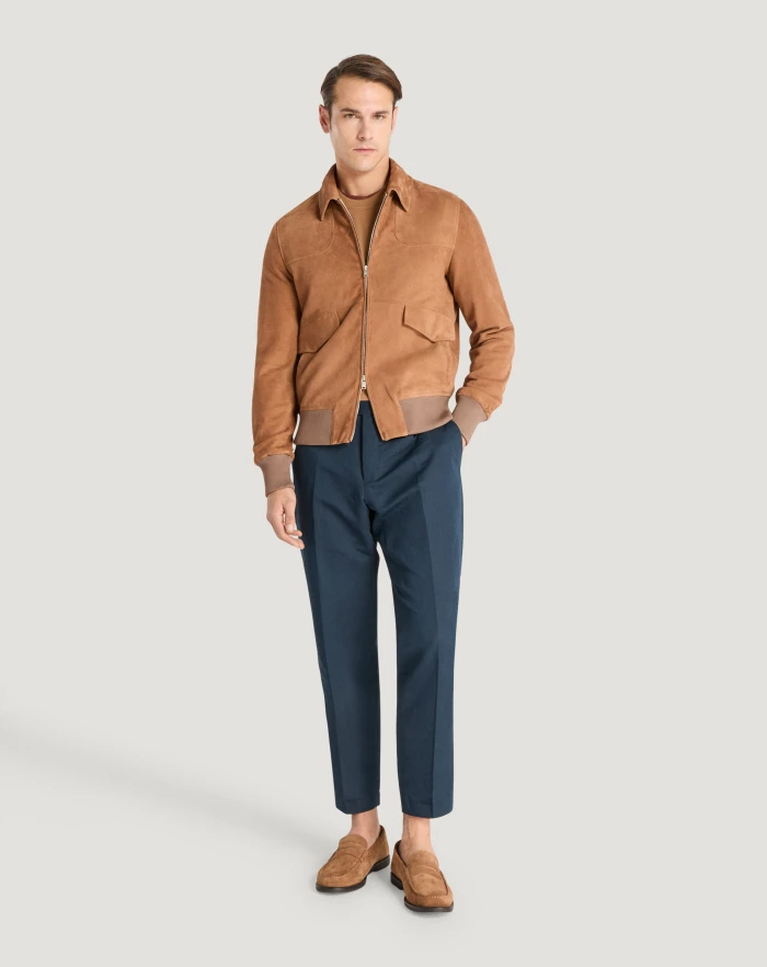 Pantaloni Torino Pantaloni Rebel in gabardina di cotone e lino Vendita Economica