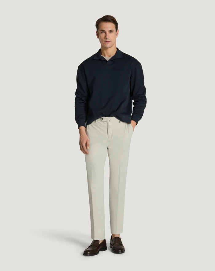 Pantaloni Torino Pantaloni Slim in tessuto organico stretch I Più Venduti