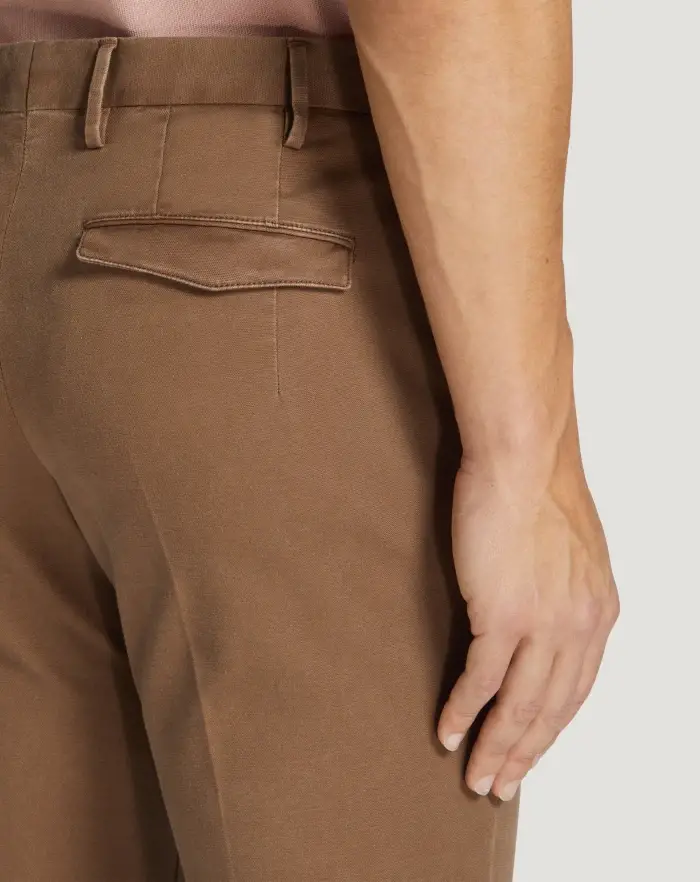Pantaloni Torino Pantaloni Master in cotone stretch délavé Italia