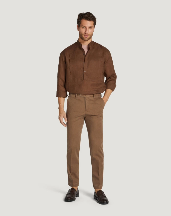 Pantaloni Torino Pantaloni Master in cotone stretch délavé Italia