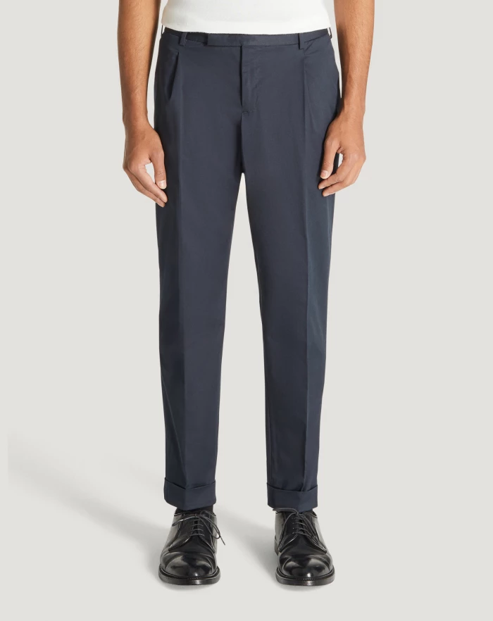 Pantaloni Torino Pantaloni Rebel in gabardina stretch In Linea