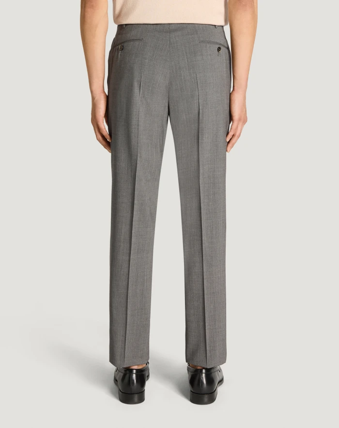 Pantaloni Torino Pantaloni Slim in lana four season Spedizione Gratuita