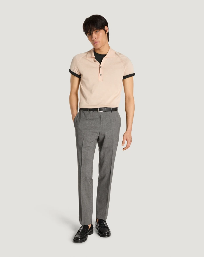 Pantaloni Torino Pantaloni Slim in lana four season Spedizione Gratuita