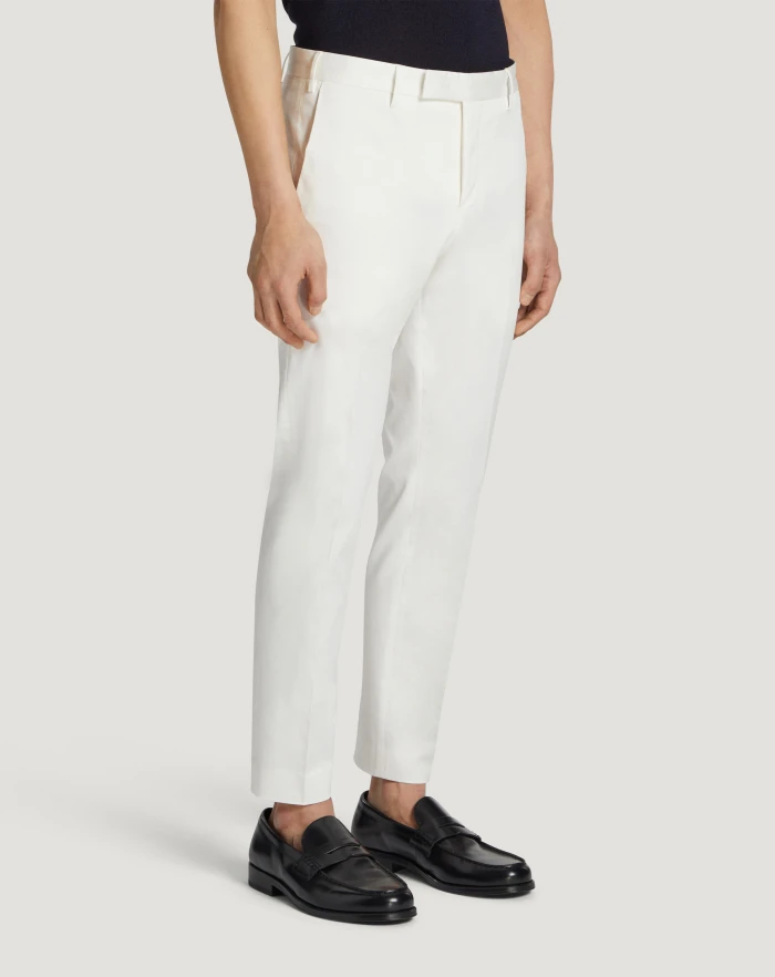 Pantaloni Torino Pantaloni Dieci in twill Prezzo Ridotto