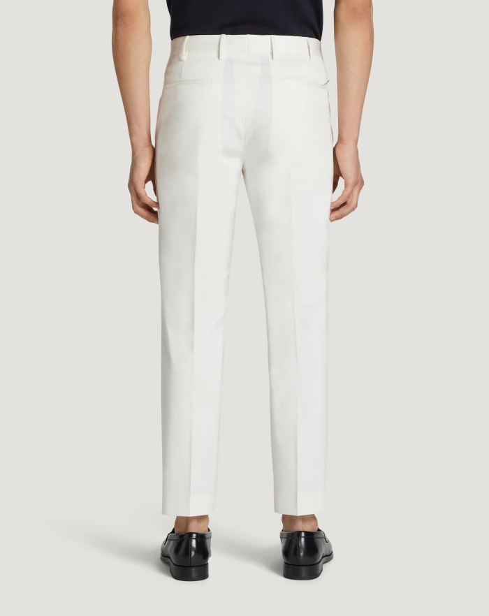 Pantaloni Torino Pantaloni Dieci in twill Prezzo Ridotto